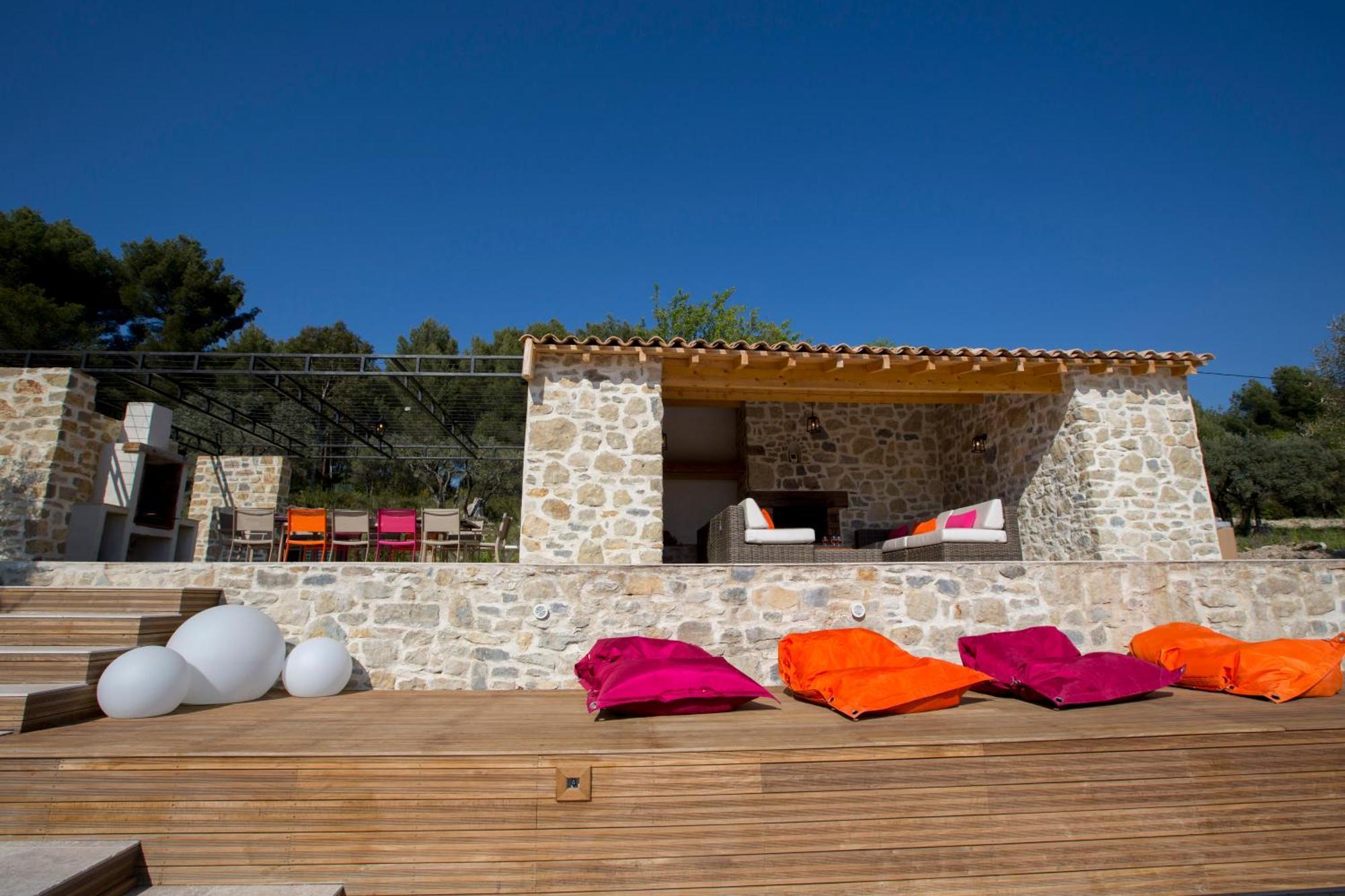 Mas Des Avelines Villa Le Brulat Bagian luar foto